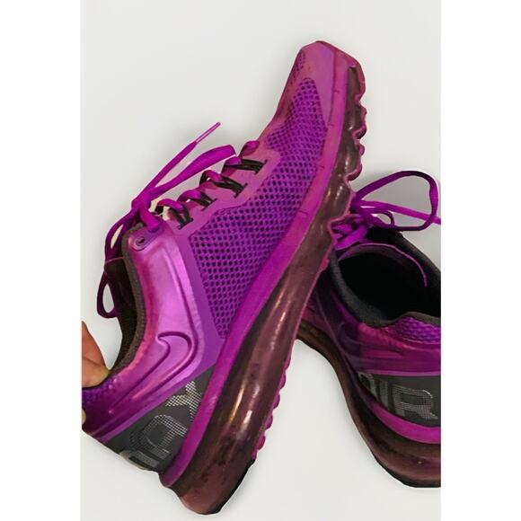 Nike Air Max 2013 Women's Size 9 Purple Violet lightly used Pegasus 555363-500 - Picture 6 of 8